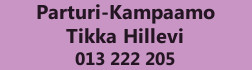 Parturi-Kampaamo Tikka Hillevi logo